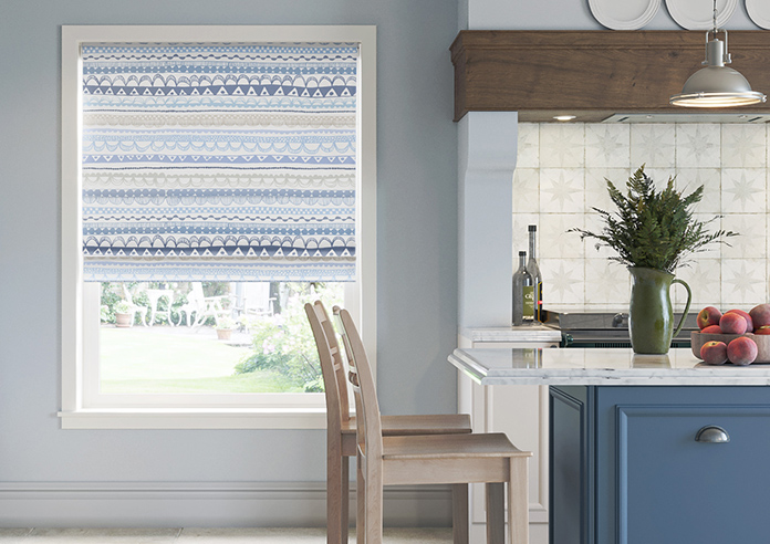 Bohemian, Oceania - Motorised Roman Blind - Image 3